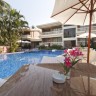 Vacaciones en la playa en Candolim: relajación y relajación en Seashell Beach Suites.